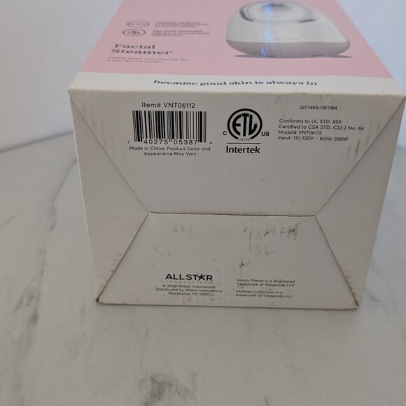 Vanity Planet Facial Steamer - New In Box/Never Opened - Picture 3 of 5
